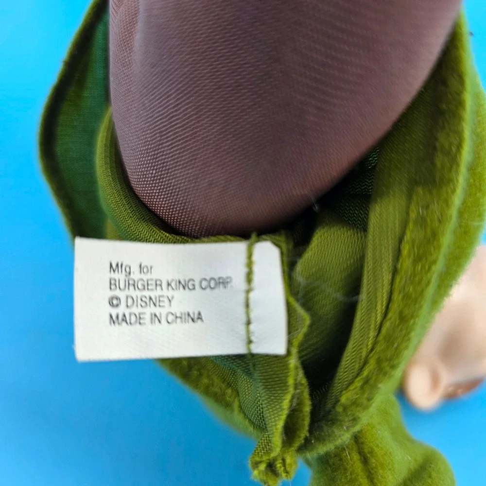 Disney Hunchback of Notre Dame Quasimodo Burger King Plush Finger Puppet Doll 9